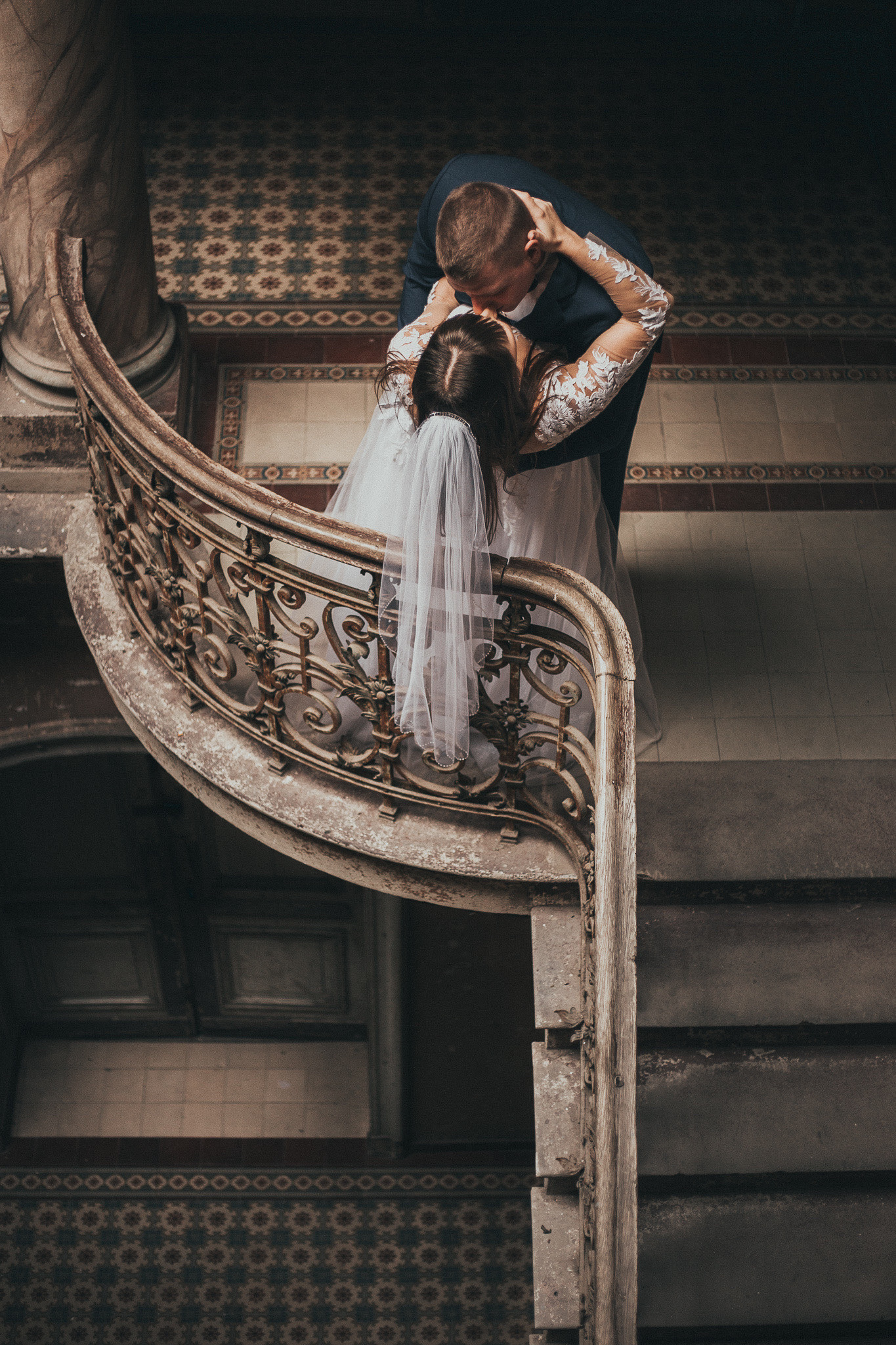 Plener ślubny w pałacu Krowiarki Fotograf Ślubny Żory